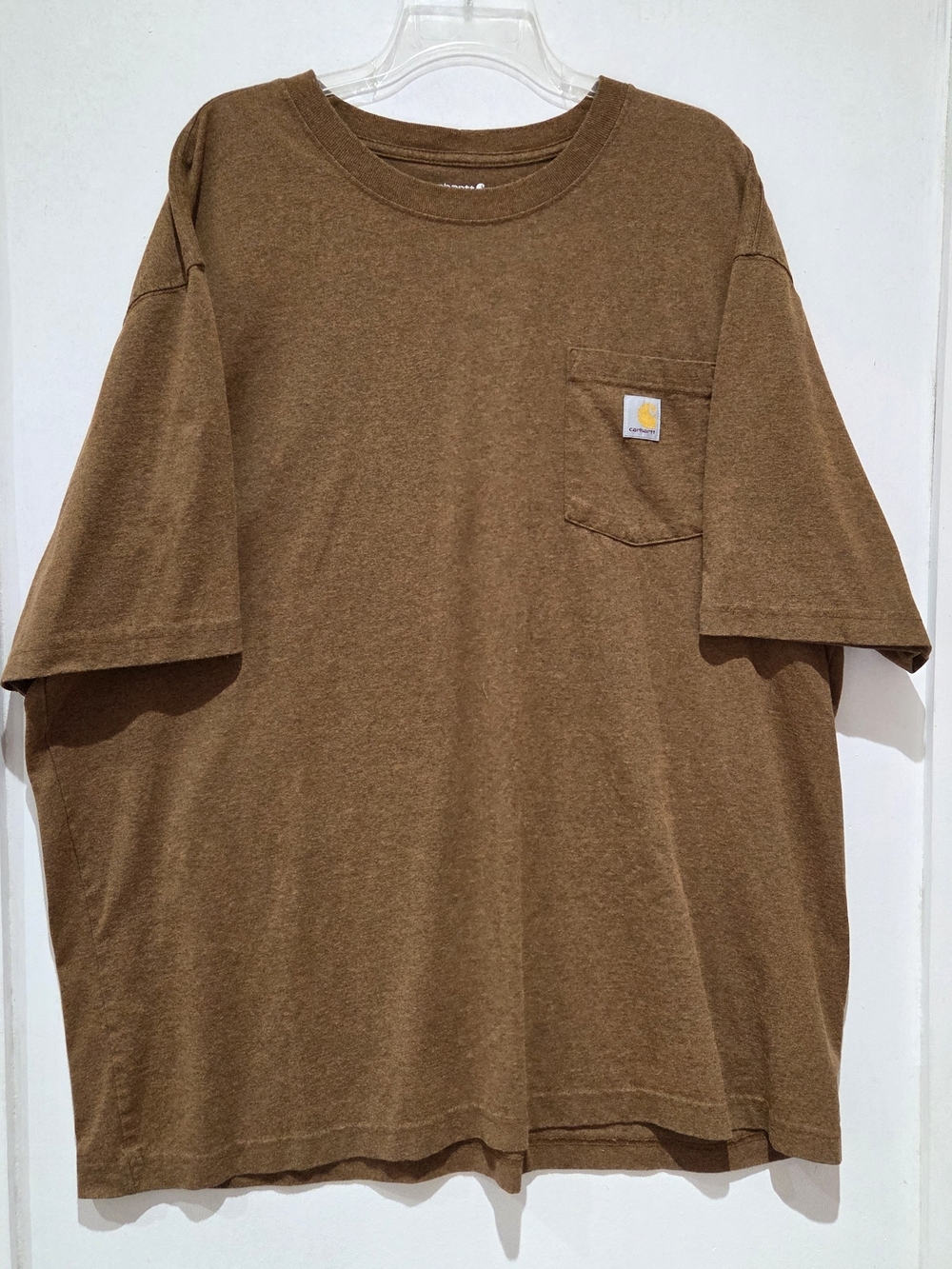 Carhartt Brown Short-Sleeve Pocket T-Shirt